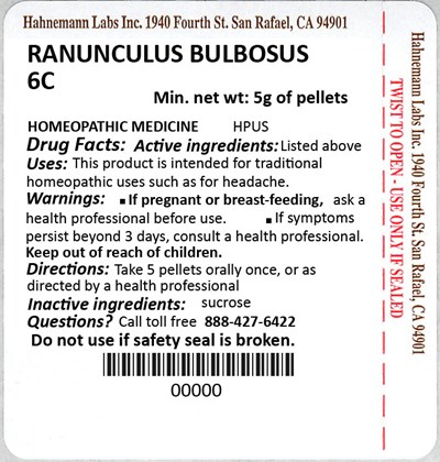 Ranunculus Bulbosus 6C 5g - Ranunculus Bulbosus 6C 5g